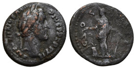 Antoninus Pius. Denarius; Antoninus Pius; 138-161 AD, Rome, 149-50 AD, Denarius, (17mm, 2.6 g). Obv: ANTONINVS AVG - PIVS P P TR P XII Head laureate r...