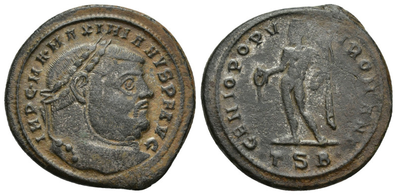 MAXIMIANUS HERCULIUS (286-305). Follis. (29mm, 9.4 g) Thessalonika. Obv: IMP C M...