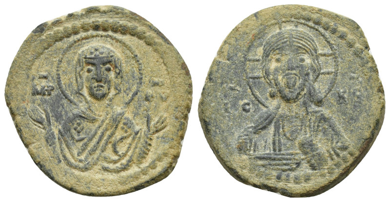 Anonymous (attributed to Romanus IV). Ca. 1068-1071. Æ follis (26mm, 8.4 g). Con...