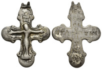 Silver cross pendant (36mm, 5.2 g)