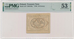 10 groszy 1794 - PMG 53