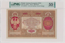 1.000 marek 1916 - Generał - PMG 55 EPQ - PIĘKNY z EPQ