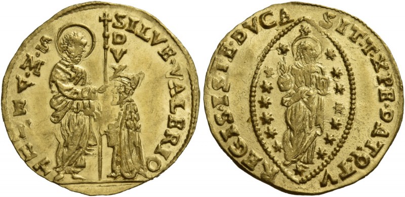 Silvestro Valier doge CIX, 1694-1700. Zecchino, AV 3,46 g. SILVE VALERIO – S M V...