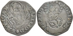 Giovanni II Corner doge CXI, 1709-1722. Soldo da 12 bagattini (progetto), AE 1,36 g. S M V IO CORNELIO Leone, alato e nimbato, col capo cinto da coron...