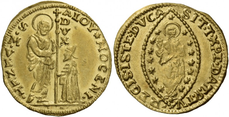 Alvise III Mocenigo doge CXII, 1722-1732. Zecchino, AV 3,48 g. ALOY MOCENI – S M...