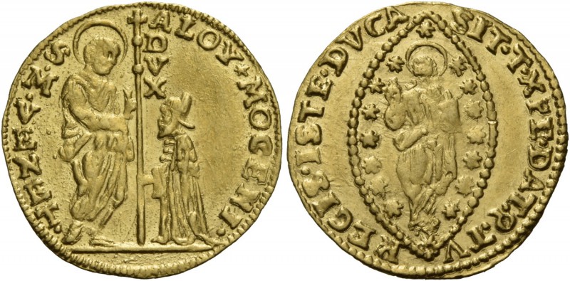 Alvise III Mocenigo doge CXII, 1722-1732. Zecchino, AV 3,50 g. ALOY MOCENI – S M...