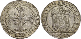 Paolo Renier doge CXIX, 1778-1789. Scudo della croce, AR 31,74 g. PAULUS RAINERIUS DVX VENETIAR Croce ornata e fogliata, accantonata da quattro foglie...