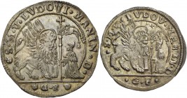 Ludovico Manin doge CXX, 1789-1797. Quarto di ducatone da 31 soldi, AR 7,81 g. S M V LVDOV MANIN D Il Leone alato, a s., volto di fronte e con la zamp...