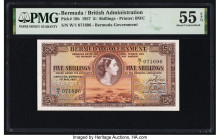 Bermuda Bermuda Government 5 Shillings 1.5.1957 Pick 18b PMG About Uncirculated 55 EPQ. 

HID09801242017

© 2022 Heritage Auctions | All Rights Reserv...