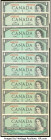 Canada Bank of Canada Group Lot of 10 Examples About Uncirculated (1)-Crisp Uncirculated (9). Toning is present on a few examples. 

HID09801242017

©...