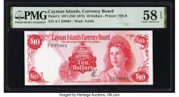 Cayman Islands Currency Board 10 Dollars 1971 (ND 1972) Pick 3 PMG Choice About Unc 58 EPQ. 

HID09801242017

© 2022 Heritage Auctions | All Rights Re...