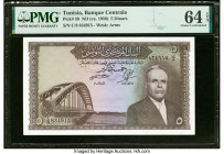 Tunisia Banque Centrale 5 Dinars ND (ca. 1958) Pick 59 PMG Choice Uncirculated 64 EPQ. 

HID09801242017

© 2022 Heritage Auctions | All Rights Reserve...