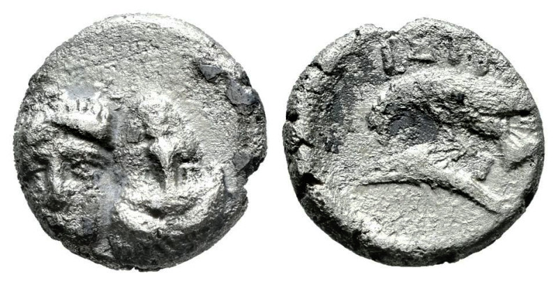 Moesia. Istros. Trihemiobol. Siglo IV a.C. (SNG Stancomb-143). (Hgc-3.2, 1807/8)...
