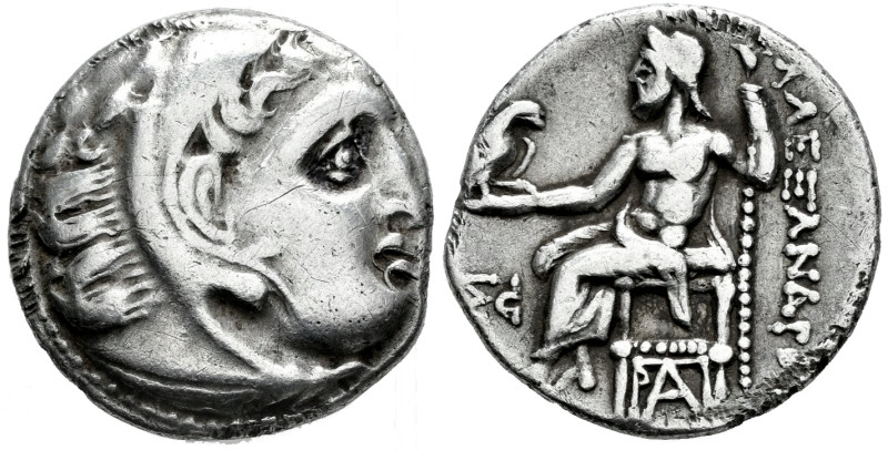 Kingdom of Macedon. Antigonos I Monophthalmos. Drachm. 319-310 a.C. Kolophon. St...