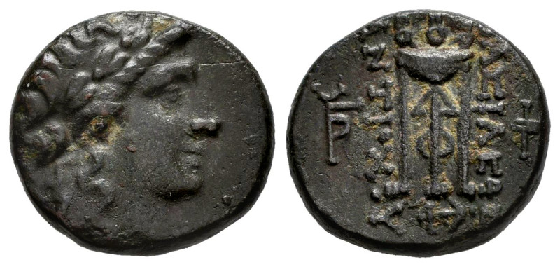 Seleukid Kingdom. Antiochos II theos. AE 16. 261-246 a.C. Sardes. (SC-522.6). (H...