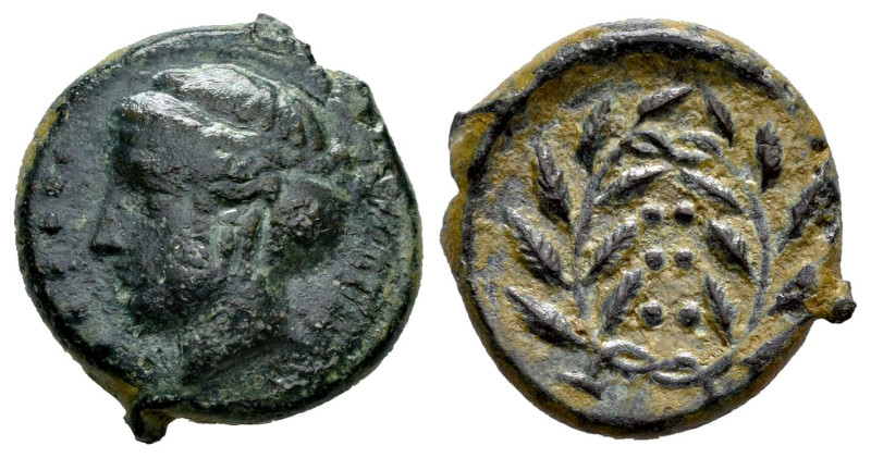 Sicily. Himera. Hemilitron. 415-409 a.C. (CNS-I, 35). (Sng Ans-186/7). (Hgc-2, 4...