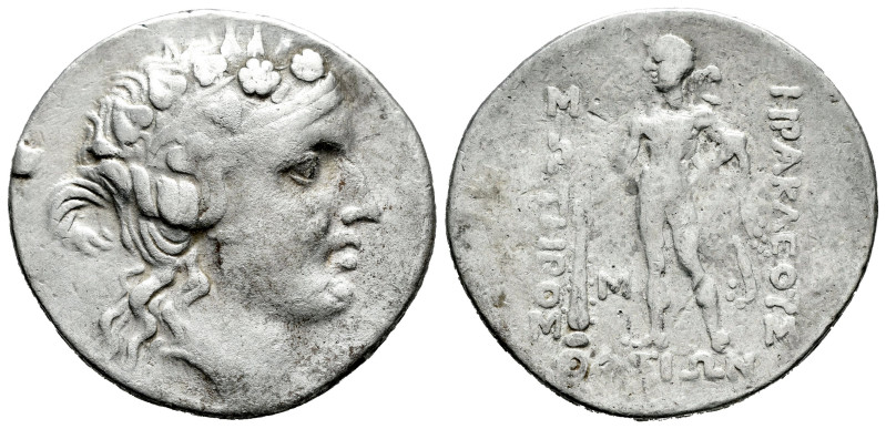 Thrace. Thasos. Tetradrachm. 148-90/80 a.C. (Sng Cop-1039). (Bmc-72). (Hgc-6, 35...