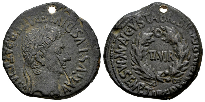 Bilbilis. Augustus period. Unit. 27 BC - 14 AD. Calatayud (Zaragoza). (Abh-278)....