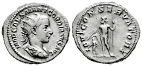 Gordian III. Antoninianus. 238-239 d.C. Rome. (Ric-IV 2). (Rsc-105). Anv.: IMP CAES M ANT GORDIANVS AVG, radiate, draped and cuirassed bust to right. ...