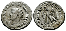 Philip I. Seleucis and Pieria. Tetradrachm. RY 4 = 248 d.C. Antioch. (Prieur-433). (McAlee-954a). Anv.: AYTOK K M IOYΛI ΦIΛIΠΠOC CЄB, radiate and cuir...