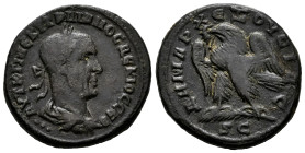 Trajan Decius. Seleucis and Pieria. Tetradrachm. 249-250 d.C. Antioch. (McAlee-1116a). Anv.: AVT K Γ MЄ KY TPAIANOC ΔЄKIOC CЄB, laureate, draped, and ...