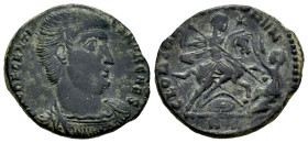 Decentius. Follis. 351-352 d.C. Rome. (Ric-210). Anv.: MAG DECENTI-VS NOB CAES Bare-headed and cuirassed bust of Decentius to right. Rev.: GLORIA (ROM...