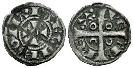 The Crown of Aragon. Peter I of Aragon (1196-1213). Dinero. Barcelona. (Cru C.G-2109). (Cru V.S-300). Ve. 0,89 g. Choice VF. Est...40,00. 

Spanish ...