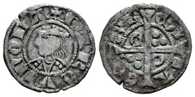 The Crown of Aragon. Jaime I (1213-1276). Dinero. Barcelona. (Cru-308). (Cru C.G-2120). Ve. 1,10 g. VF. Est...30,00. 

Spanish description: Corona d...