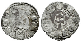 The Crown of Aragon. Jaime II (1291-1327). Dinero. Jaca (Huesca). (Cru-364). (Cru C.G-2182). Ve. 0,87 g. Choice F/Almost VF. Est...20,00. 

Spanish ...