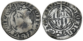 The Crown of Aragon. Fenando II (1479-1516). 1 real. Mallorca. (Cru C.G-3098). (Cru V.S-1181). Ag. 2,00 g. Gothic letters on obverse and Latin letters...