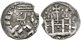 Kingdom of Castille and Leon. Alfonso VIII (1158-1214). Dinero. Mintmark: Stars. (Bautista-312). (Imperatrix-A8:36.26). Ve. 0,81 g. VF. Est...35,00. ...