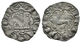 Kingdom of Castille and Leon. Alfonso X (1252-1284). Noven. Leon. (Bautista-398). Ve. 0,76 g. With T below the castle. Choice VF. Est...25,00. 

Spa...