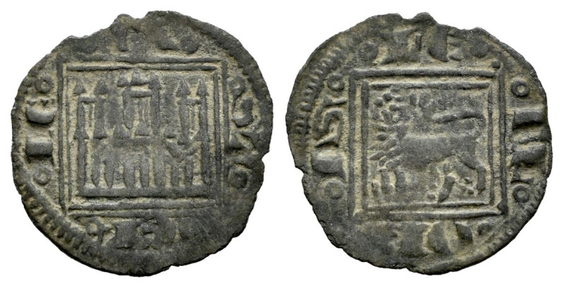 Kingdom of Castille and Leon. Alfonso X (1252-1284). Obol. Without mint mark. (B...