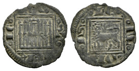 Kingdom of Castille and Leon. Alfonso X (1252-1284). Obol. Without mint mark. (Bautista-409). Ve. 0,36 g. VF. Est...25,00. 

Spanish description: Re...