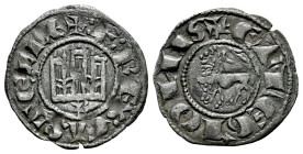 Kingdom of Castille and Leon. Fernando IV (1295-1312). Pepion. Burgos. (Bautista-450). Ve. 0,77 g. With B below the castle. VF/Choice VF. Est...40,00....