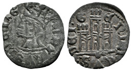 Kingdom of Castille and Leon. Enrique II (1368-1379). Cornado. Coruña. (Bautista-669.5 var). Anv.: ENRICVS:DEI:G. Rev.: ENRICVS:DEI:G. Ve. 0,82 g. Sca...