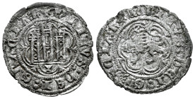 Kingdom of Castille and Leon. Enrique III (1390-1406). Blanca. Cuenca. (Bautista-768). Ve. 1,71 g. Bowl below castle. Almost VF. Est...30,00. 

Span...