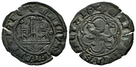 Kingdom of Castille and Leon. Enrique III (1390-1406). Blanca. Burgos. (Bautista-341). Anv.: + ENRICVS : DEI : GRACIA : REX. Rev.: + ENRICVS : DEI : G...