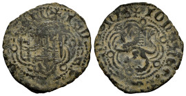 Kingdom of Castille and Leon. Juan II (1406-1454). Blanca. Sevilla. (Bautista-818). Ve. 1,81 g. S below the castle. Almost VF. Est...20,00. 

Spanis...