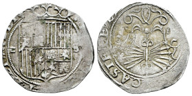 Catholic Kings (1474-1504). 1 real. Sevilla. (Cal-440). Ag. 3,39 g. Shield between D square and S. Clipped. Almost VF/Choice F. Est...40,00. 

Spani...