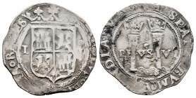 Charles-Joanna (1504-1555). 1 real. Mexico. L-M. (Cal-73). Ag. 2,93 g. Choice F. Est...55,00. 

Spanish description: Juana y Carlos (1504-1555). 1 r...