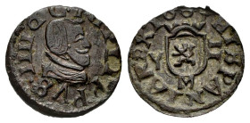 Philip IV (1621-1665). 2 maravedis. 1664. Madrid. Y. (Cal-150). (Jarabo-Sanahuja-M479). Ae. 0,57 g. Almost XF. Est...25,00. 

Spanish description: F...