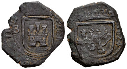 Philip IV (1621-1665). 8 maravedis. 1624. Burgos. (Cal-298). (Jarabo-Sanahuja-F5). Ae. 4,85 g. Almost VF. Est...20,00. 

Spanish description: Felipe...