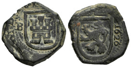 Philip IV (1621-1665). 8 maravedis. 1626. Burgos. (Cal-300). (Jarabo-Sanahuja-F10). Ae. 5,25 g. VF. Est...25,00. 

Spanish description: Felipe IV (1...