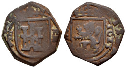 Philip IV (1621-1665). 8 maravedis. 1623. Segovia. (Cal-379). (Jarabo-Sanahuja-F171). Ae. 4,84 g. Almost VF. Est...20,00. 

Spanish description: Fel...