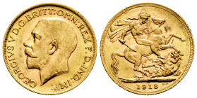 Great Britain. George V. 1 sovereign. 1913. (Km-820). Au. 7,98 g. XF. Est...400,00. 

Spanish description: Gran Bretaña. George V. 1 sovereign. 1913...