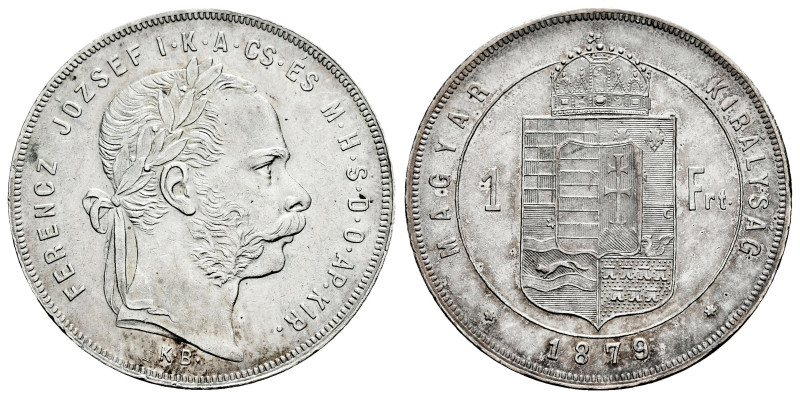 Hungary. Franz Joseph I. 1 forint. 1833. Kremnitz. KB. (Km-453.1). Ag. 12,31 g. ...