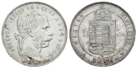 Hungary. Franz Joseph I. 1 forint. 1833. Kremnitz. KB. (Km-453.1). Ag. 12,31 g. Minor nicks on edge. Delicate patina. XF. Est...30,00. 

Spanish des...
