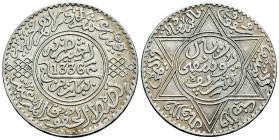 Morocoo. Yusuf. 10 dinares. 1336 H (1917). (Km-Y33). Ag. 24,94 g. Almost XF. Est...40,00. 

Spanish description: Marruecos. Yusuf. 10 dinares. 1336 ...