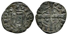 Portugal. D. Sancho II (1223-1248). Dinero. (Gomes-01.03). Ve. 0,70 g. REX SANCIVS. VF. Est...25,00. 

Spanish description: Portugal. D. Sancho II (...